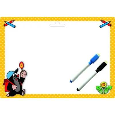 Tabuľka stierateľná A4+popisovač 2x  AKIM