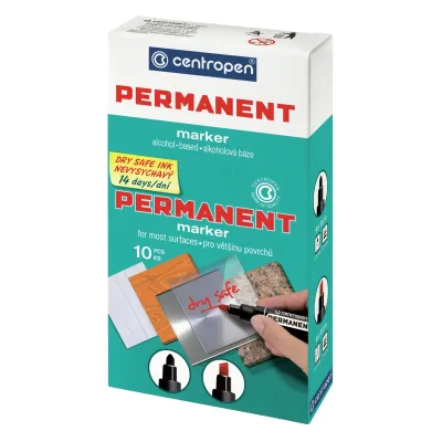 Centropen 8510 značkovač permanent čierny