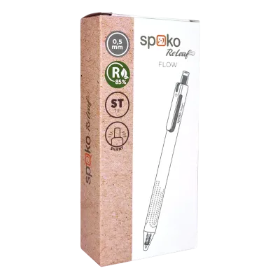 Pero gélové SPOKO Flow 0,5 modré
