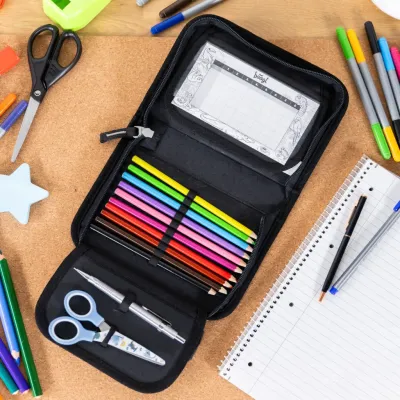 BAAGL Školský peračník jednoposchodový Pixel Space