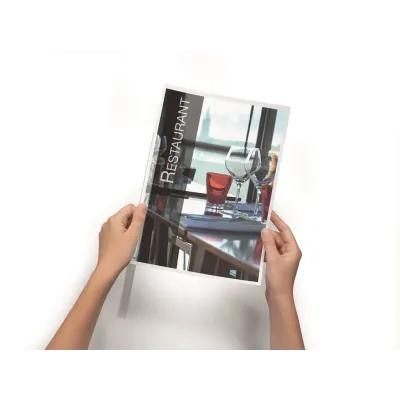 Spínacia lišta 0/3mm plastová transparent/100ks DURABLE