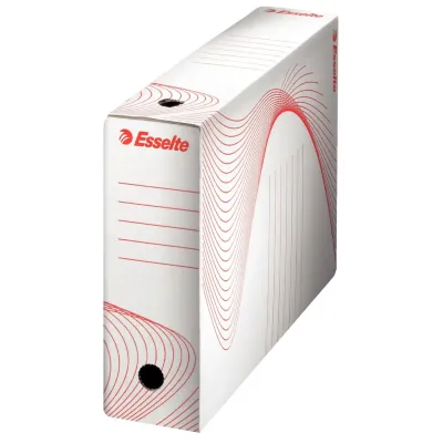 Škatuľa archívna ESSELTE/10cm biela