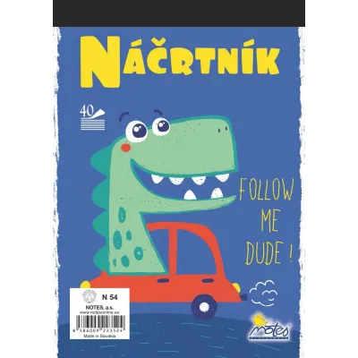 Blok náčrtník A5/40ls NOTES