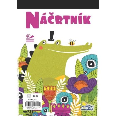 Blok náčrtník A5/40ls NOTES