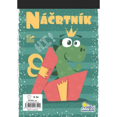 Blok náčrtník A5/40ls NOTES