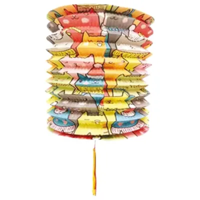 Lampión  valec 16cm ZVIERATKÁ