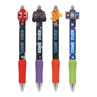 Pero gumovacie guľôčkové 0.5mm Colorino - Game over