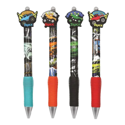 Pero gumovacie guľôčkové 0.5mm Colorino - Autá