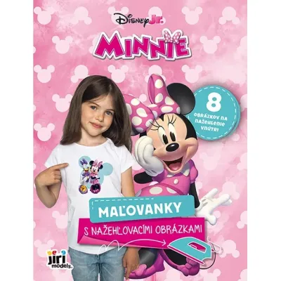 Maľovanky s nažehľovacími obrázkami Minnie