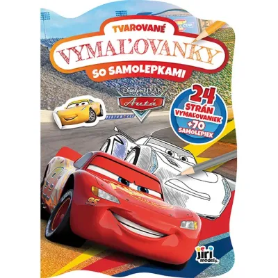 Tvarované maľovanky Autá