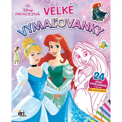 Veľké maľovanky Princezné