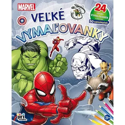 Veľké maľovanky Marvel
