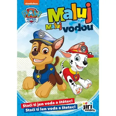 Maľuj vodou A5 Labková patrola