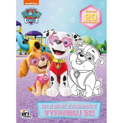 Vyfarbuj si! Labková patrola Najlepší kamaráti