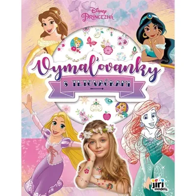 Maľovanky s tetovaním Princezné