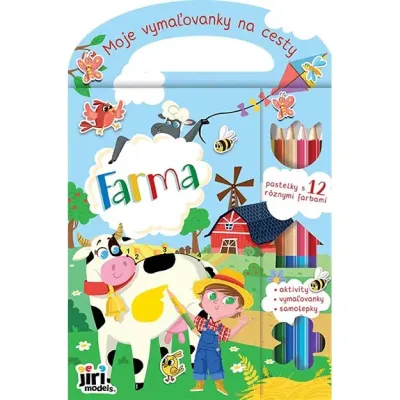 Moje maľovanky na cesty Farma