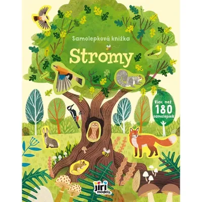 Samolepková knižka Stromy