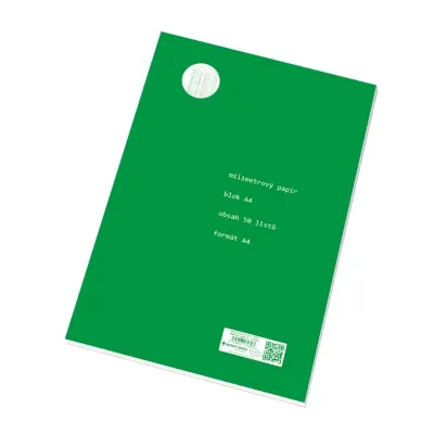 Papier milimetrový blok A4/50 ks
