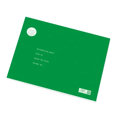 Papier milimetrový blok A3/50 ks