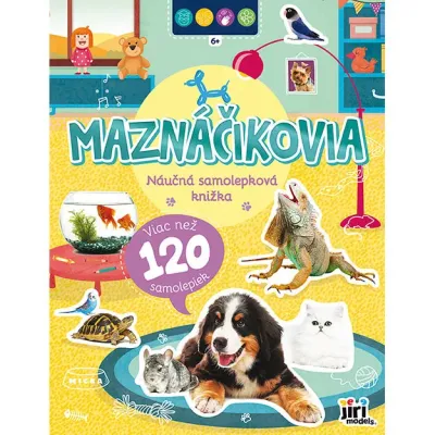 Náučná samolepková knižka 6+ Maznáčikovia