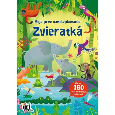 Moje prvé samolepkovanie Zvieratká