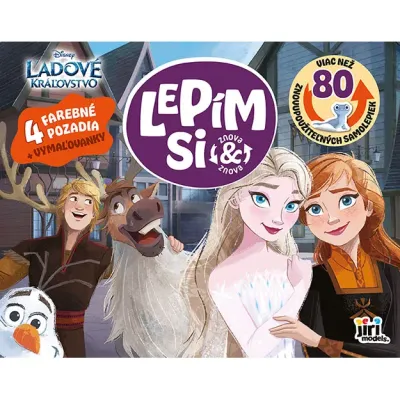 Lepím si znovu a znovu Ľadové kráľovstvo