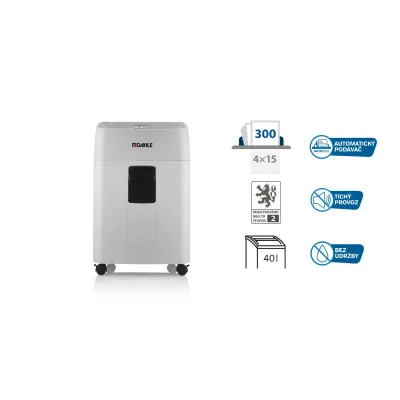 Skartovací stroj DAHLE ShredMATIC® 300 P4