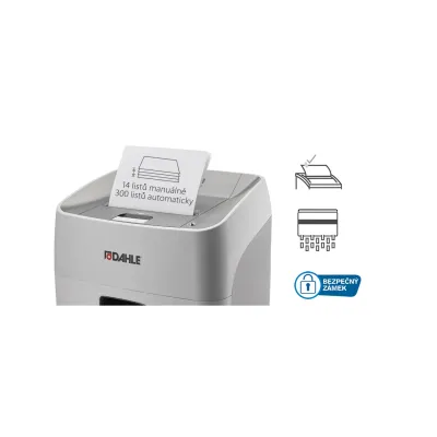 Skartovací stroj DAHLE ShredMATIC® 300 P4