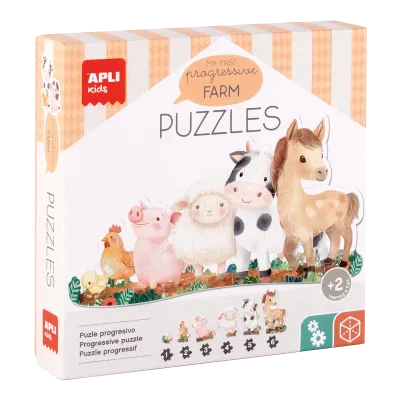 Puzzle edukačné – My First Farm