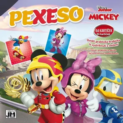 Pexeso v zošite Mickey