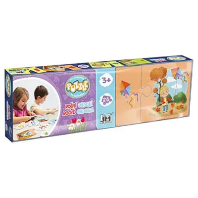 Puzzle pre predškolákov Ročné obdobia