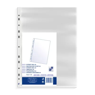 Euroobal PP A4 U/100ks 40mic MATNÝ