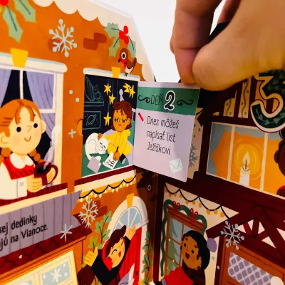 Adventný kalendár Vianočná dedinka