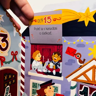 Adventný kalendár Vianočná dedinka