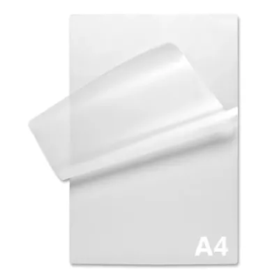 Fólia laminovacia 216x303mm A4 100mic/100ks lesklá  AVE