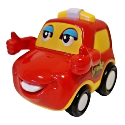 Autíčko na zotrvačník Smile 9cm - náhodná