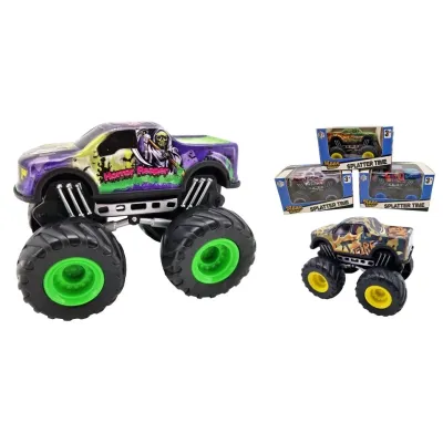 Auto Jeep kovové 9cm - náhodný