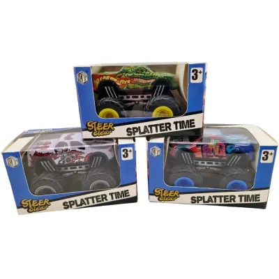 Auto Jeep kovové 9cm - náhodný