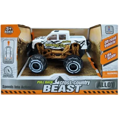 Auto Jeep kovové 9cm 1:64 - náhodná