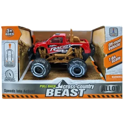 Auto Jeep kovové 9cm 1:64 - náhodná