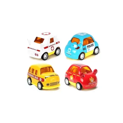 Auto kovové 6 cm  - hasičské auto