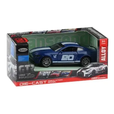 Auto na spätné natiahnutie 12cm - žltá