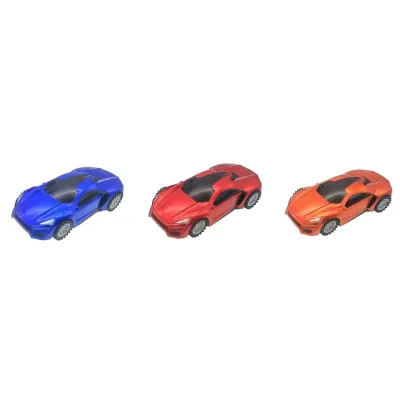 Auto na zotrvačník 16,5cm - modrá