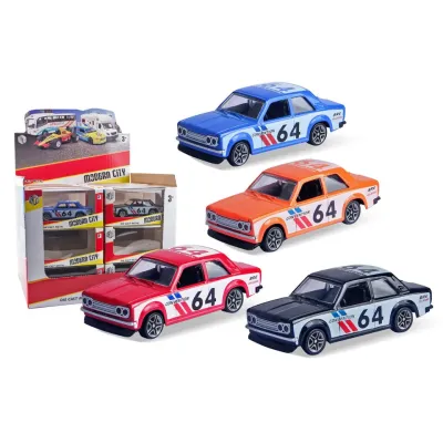 Auto pretekárske 10cm - čierna