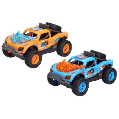 Auto terénne s efektmi 15cm - modrá