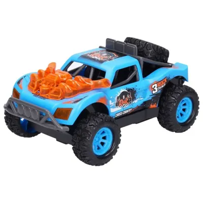 Auto terénne s efektmi 15cm - modrá