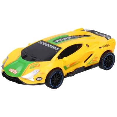 Auto závodné driftujúce 15,5cm - žltá