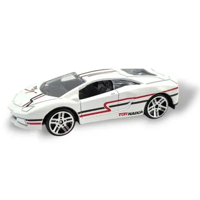 Auto závodné kov 7,5cm - žltá