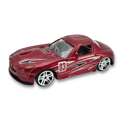 Auto závodné kov 7,5cm - žltá