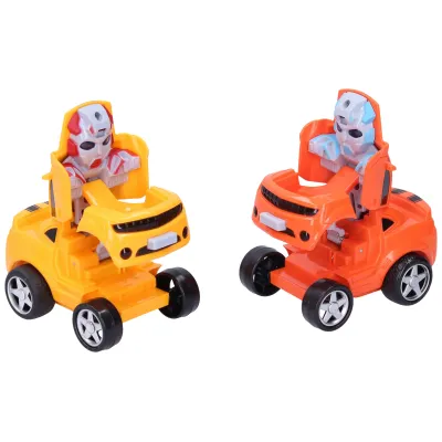 Autorobot na zotrvačník 11cm - žltá